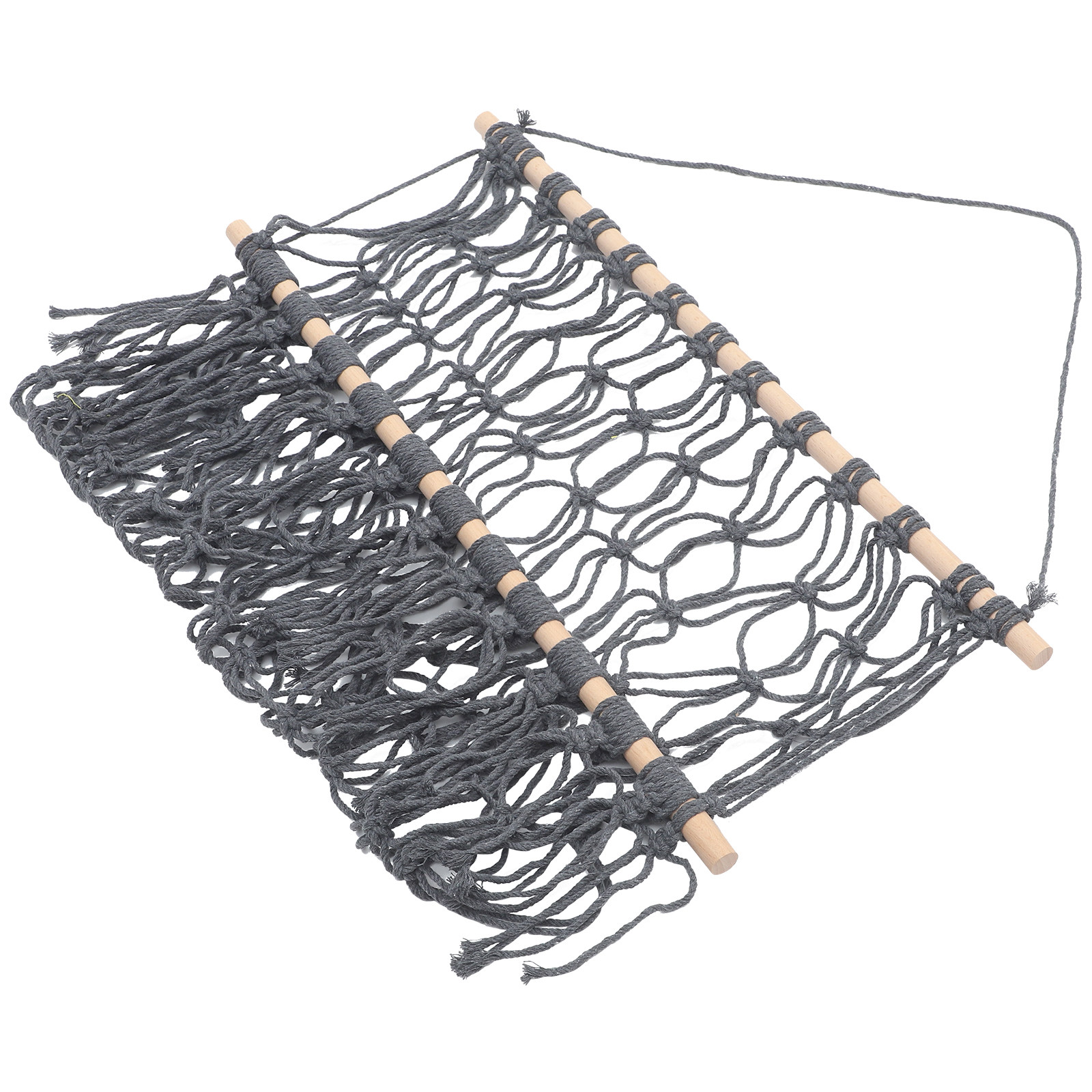Cotton Woven Storage Mesh Hand - Macrame Wall Hanging ulasan dan harga
