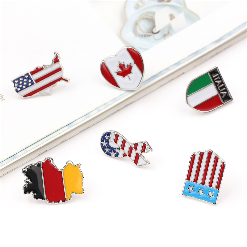 National Flag Pin Canada Itali - Home Decor Canada ulasan dan harga