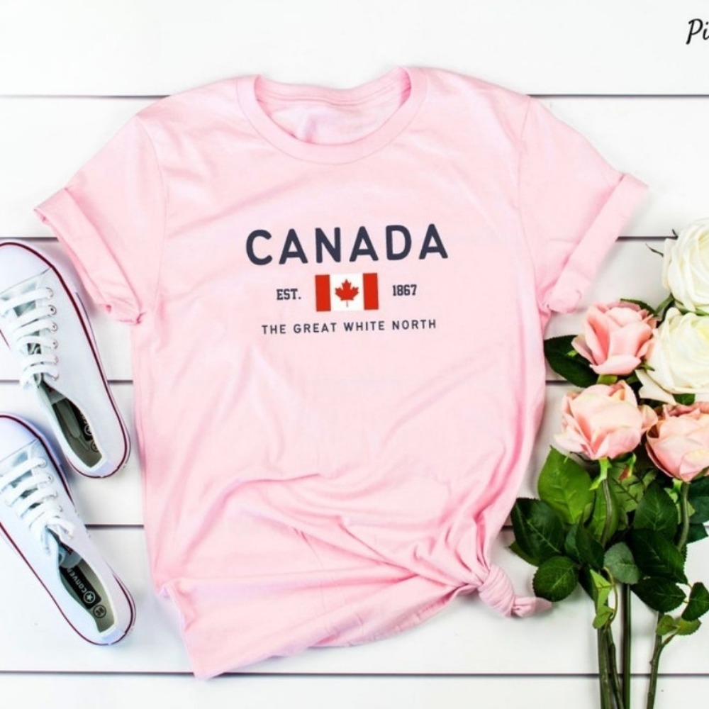 Canada Shirt Canadian Flag T-s - Home Decor Canada ulasan dan harga