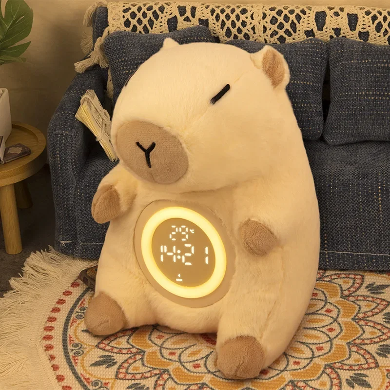 Adorable Capybara Plush Dual A - Vintage Alarm Clock ulasan dan harga
