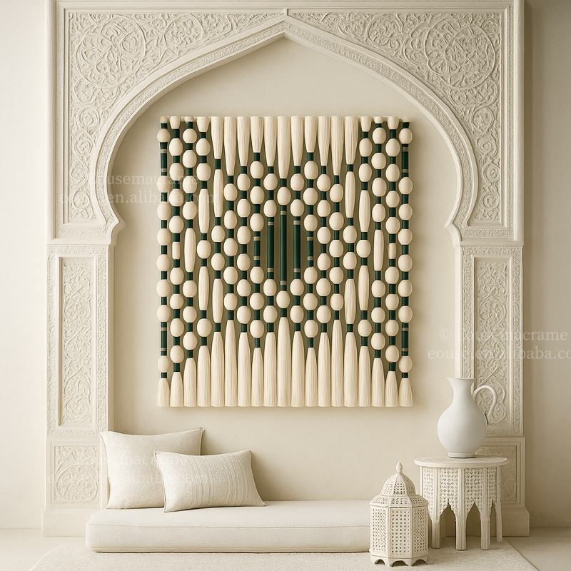 Large Macrame Wall Decor Moder - Macrame Wall Hanging ulasan dan harga