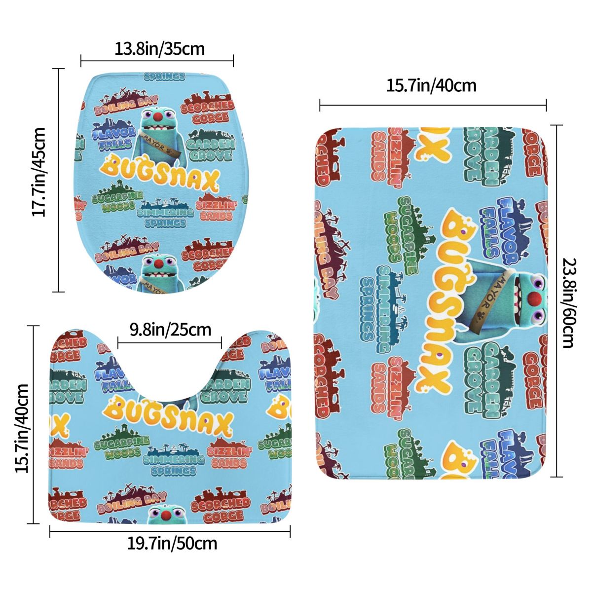 Bugsnax Locations Fan Art Pack - Home Decor Location ulasan dan harga