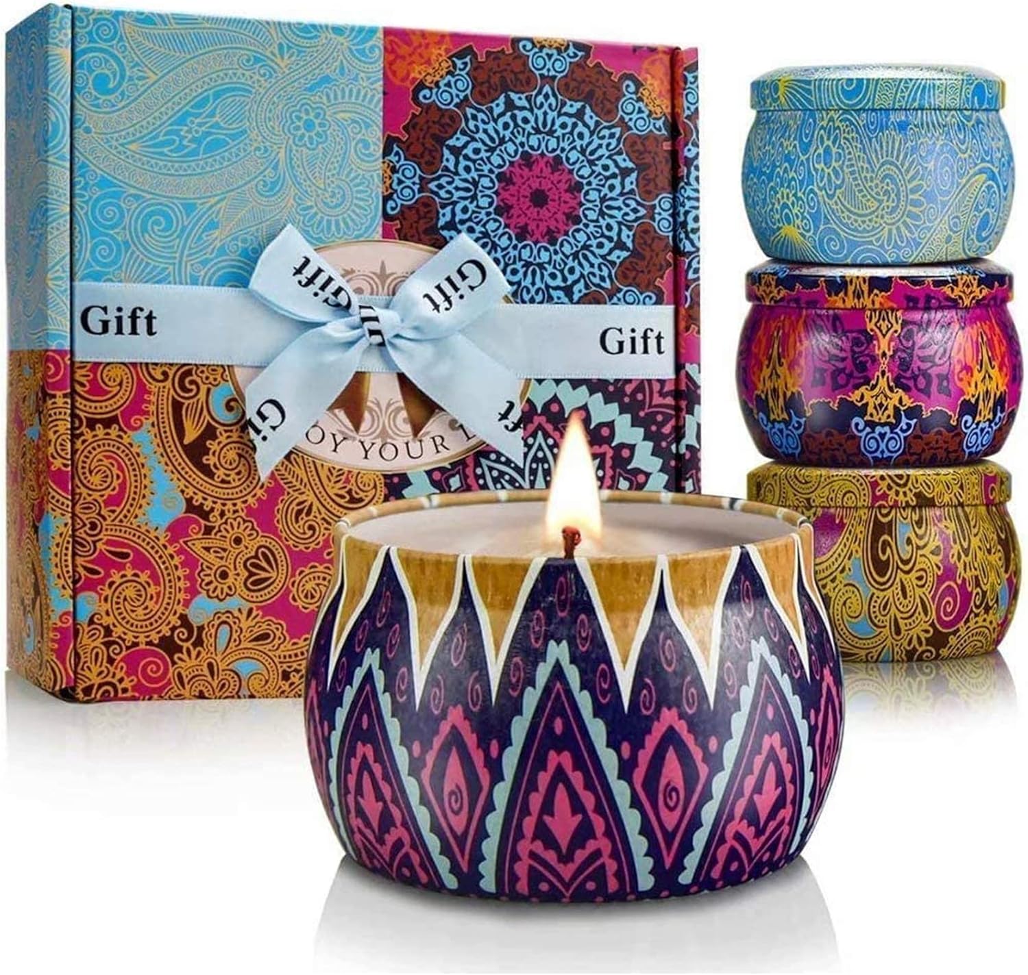 Candles Gift Set for Women, 4  - Scented Candle Set ulasan dan harga