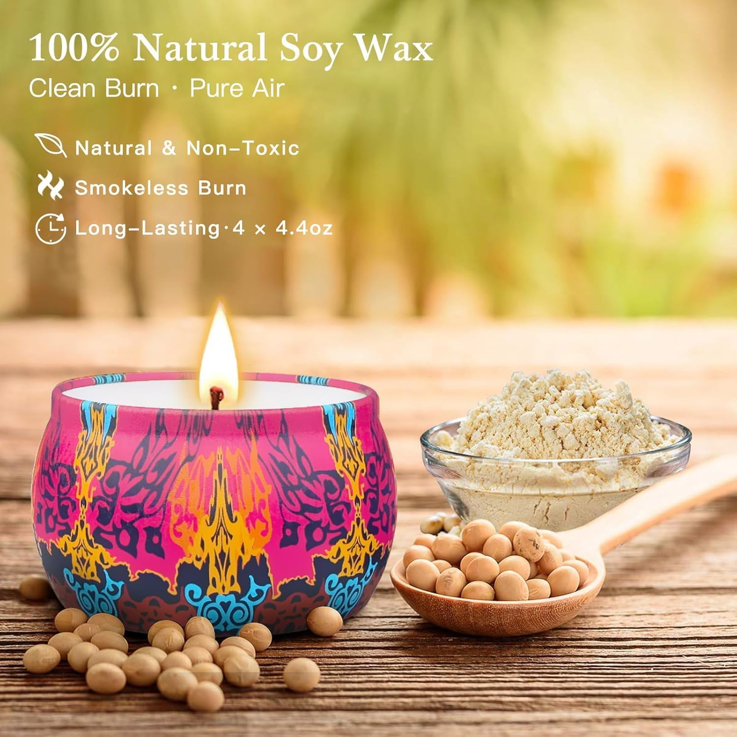 Candles Gift Set for Women, 4  - Scented Candle Set ulasan dan harga