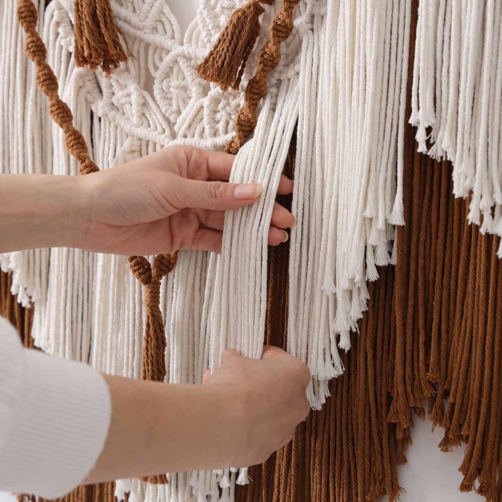 Macrame Wall Hanging Handmade  - Macrame Wall Hanging ulasan dan harga