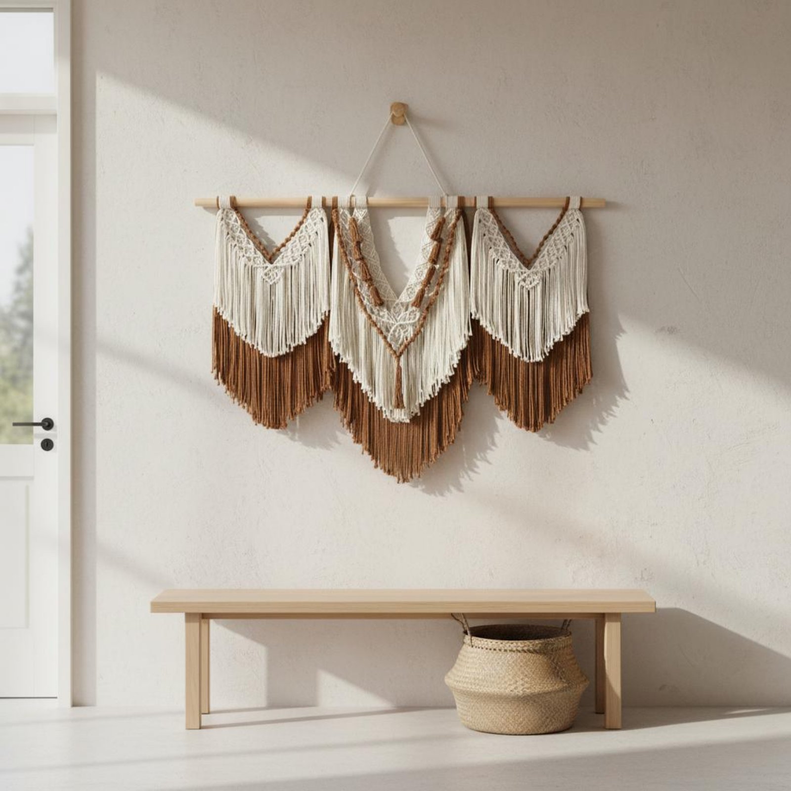 Macrame Wall Hanging Handmade  - Macrame Wall Hanging ulasan dan harga
