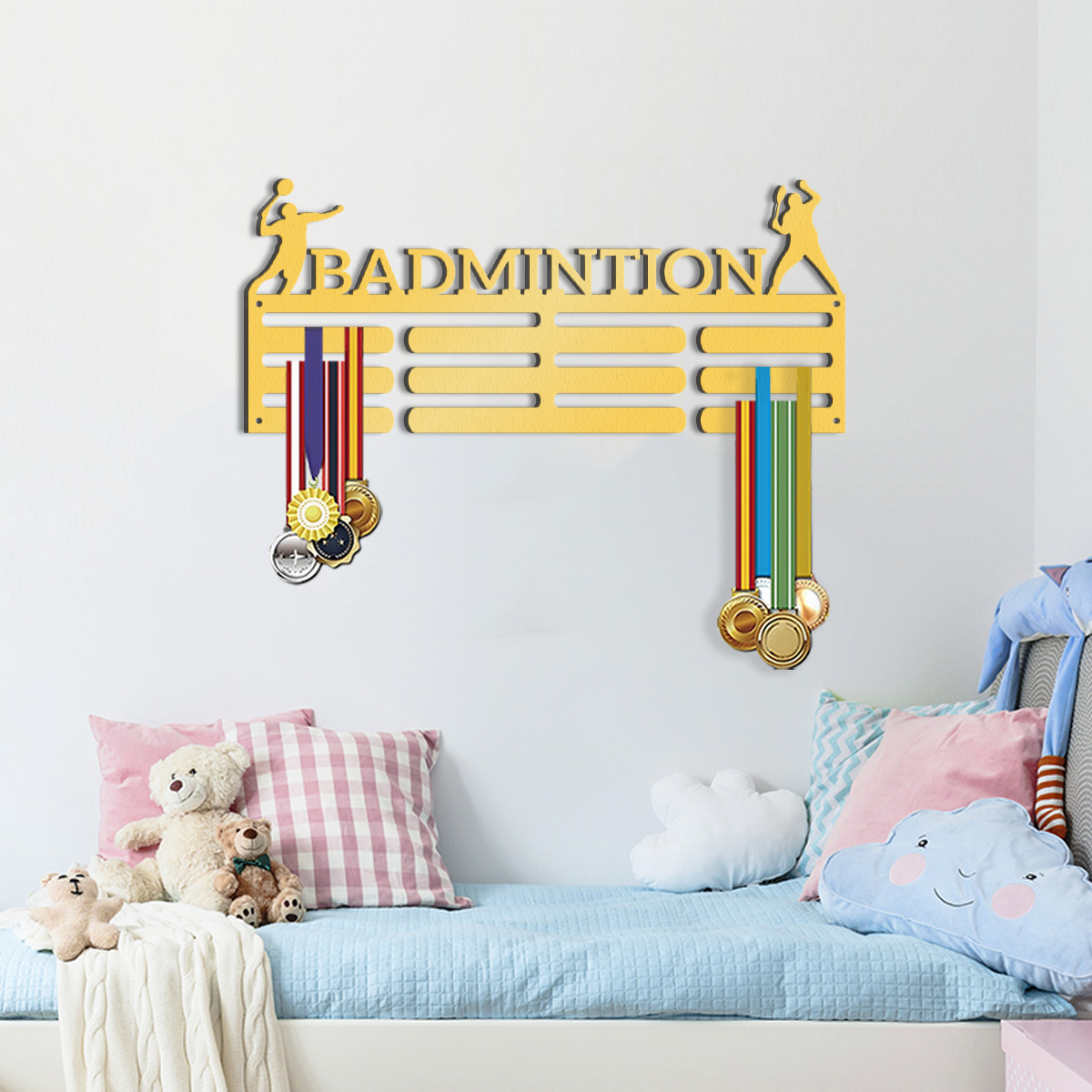 1 medal storage rack, customiz - Home Decor Organizer ulasan dan harga