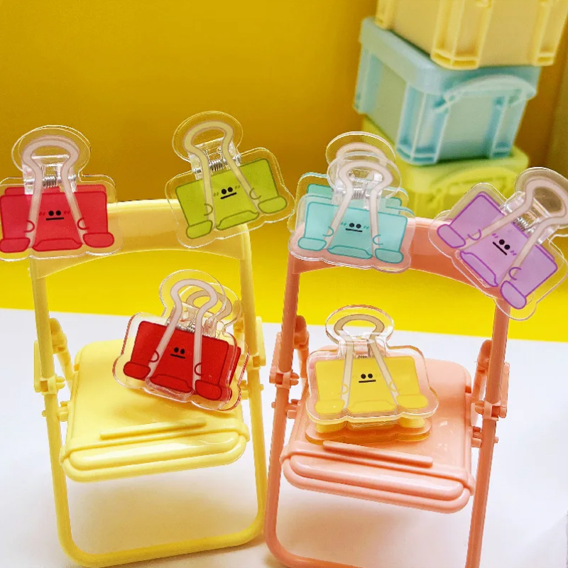 5pcs/set Cute Acrylic Clip Fun - Home Decor Emoji ulasan dan harga
