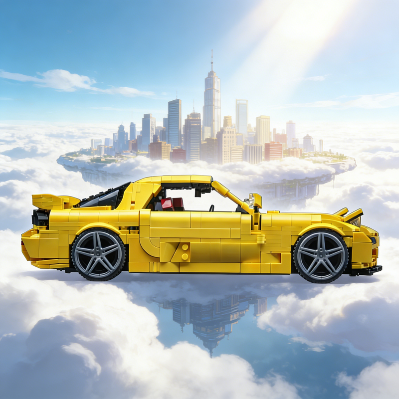 1315pcs MOC Mazda FD Cars Mode - Home Decor Diy Ideas ulasan dan harga