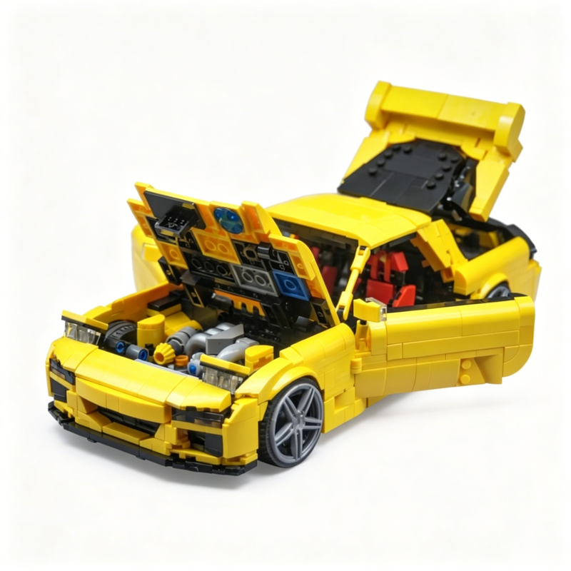 1315pcs MOC Mazda FD Cars Mode - Home Decor Diy Ideas ulasan dan harga