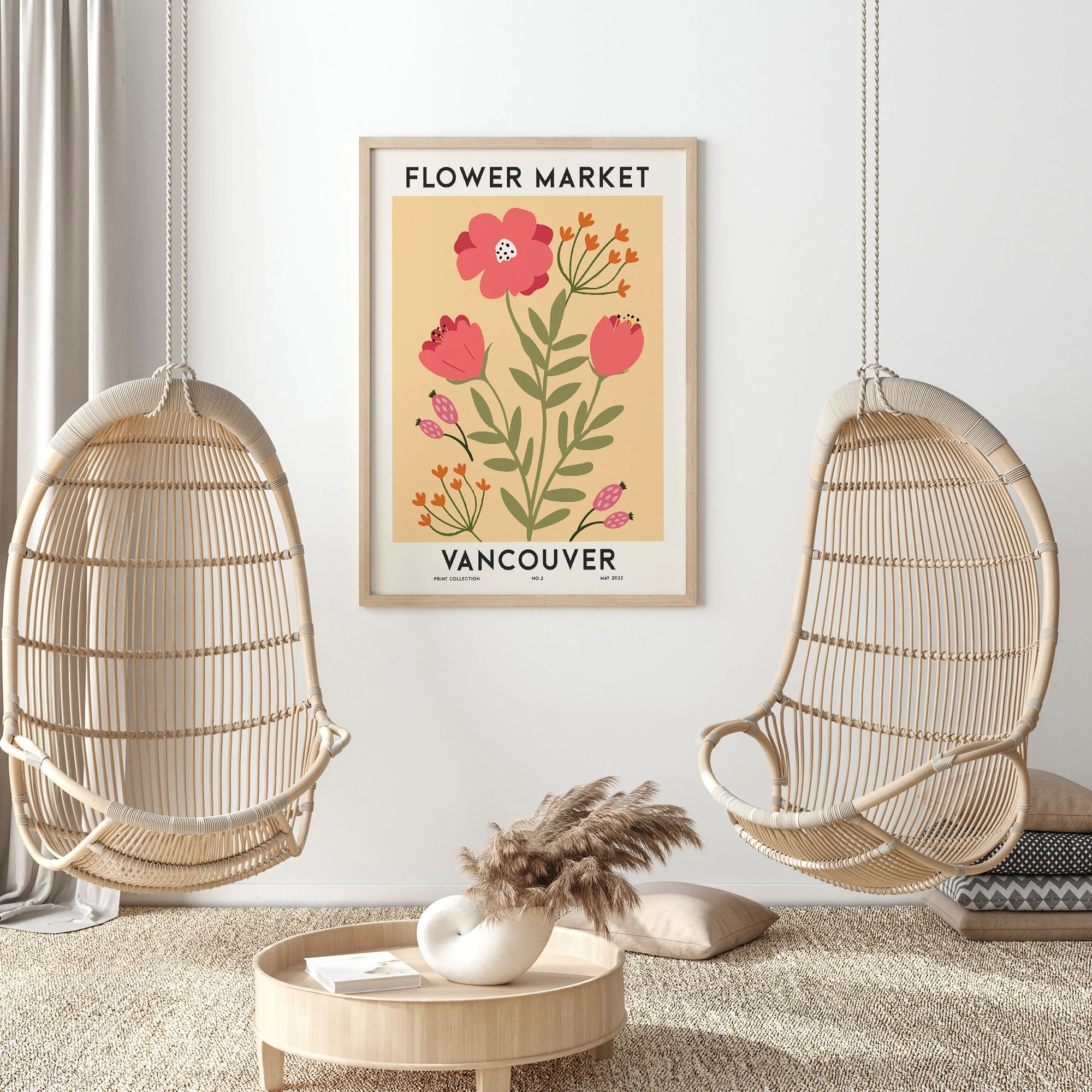 Flower Market Vancouver Colorf - Home Decor Vancouver ulasan dan harga