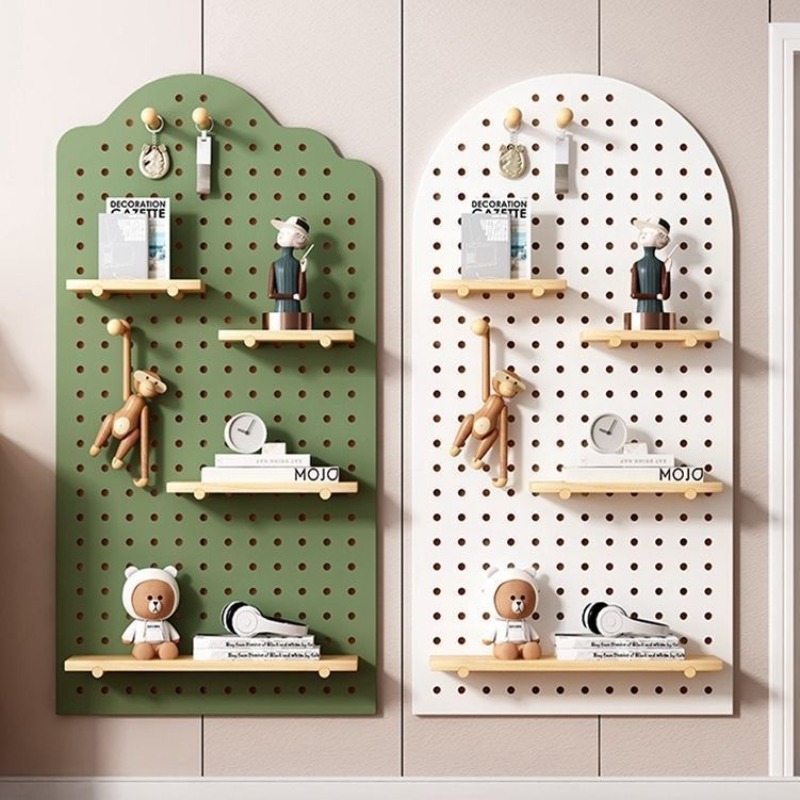 Wooden Cavities Board Wall She - Home Decor Organizer ulasan dan harga